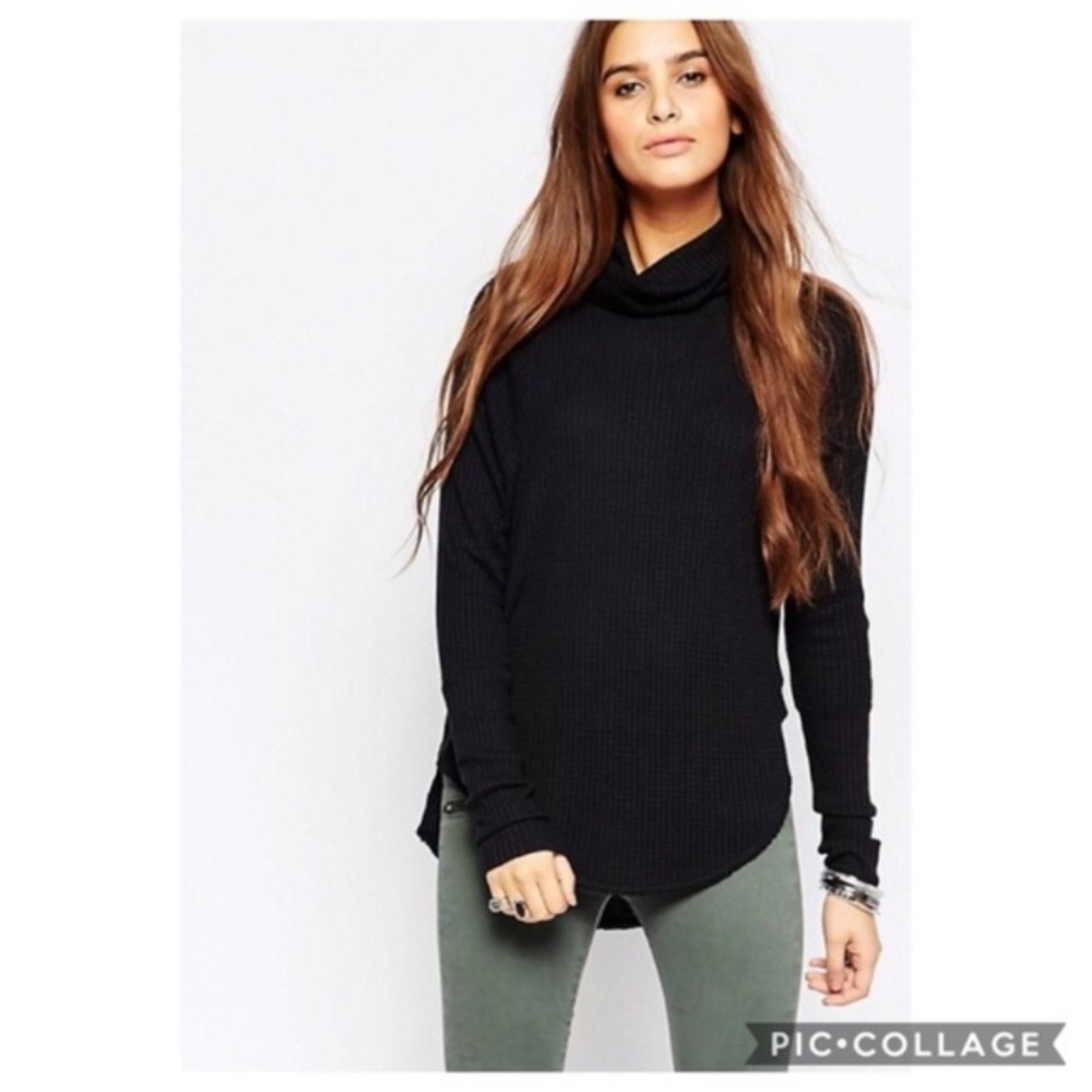 We The Free Kristina Funnel Neck Thermal Black